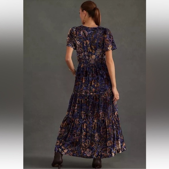 Christmas dress or New Year’s Eve Anthro dress size large - Picture 9 of 12